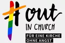 Logo des Zusammenschlusses Out in Church